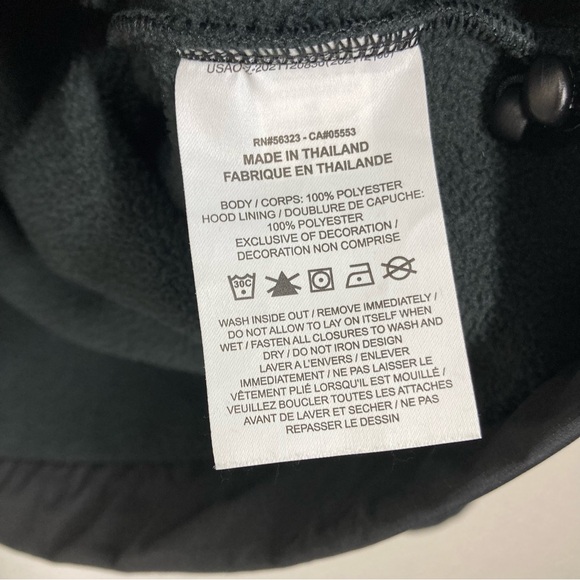 Nike Club Fleece Winterized Pullover Hoodie Mens M Black Lightweight - Picture 15 of 16